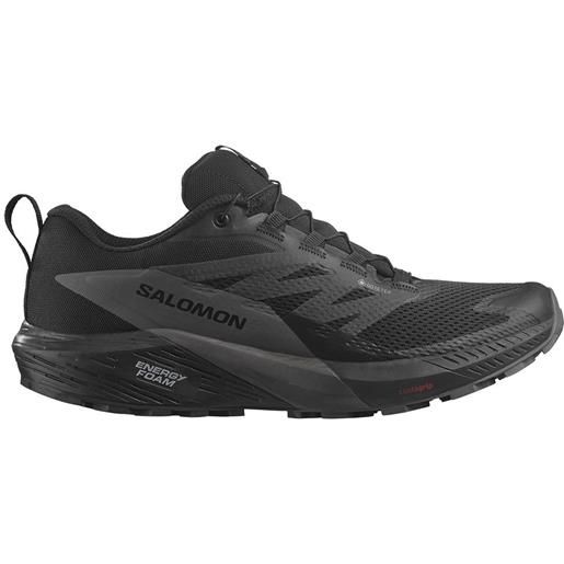 Salomon sense ride 5 goretex trail running shoes nero eu 44 2/3 uomo