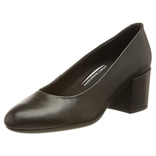 Geox d eleana a, scarpe donna, nero (black), 38.5 eu