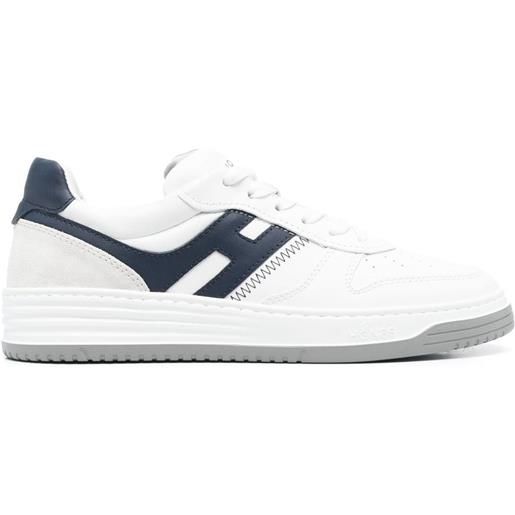 Hogan sneakers h630 con applicazione - bianco