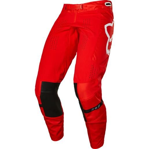 FOX - pantaloni 360 merz fluorescent rosso