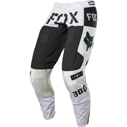 FOX - pantaloni FOX - pantaloni 360 nobyl nero / bianco