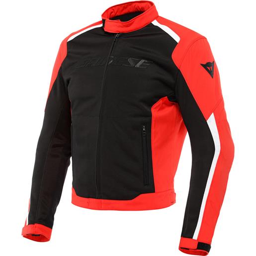 DAINESE - giacca hydraflux 2 air d-dry nero / lava-rosso