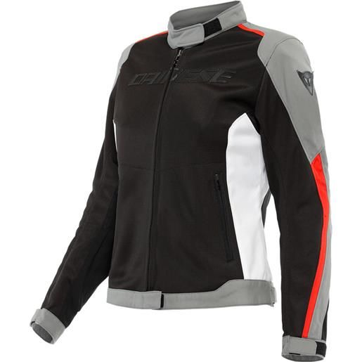 DAINESE - giacca DAINESE - giacca hydraflux 2 air d-dry lady nero / charcoal-gray / lava-rosso
