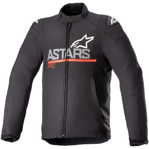 ALPINESTARS - giacca ALPINESTARS - giacca smx waterproof nero / dark gray / bright rosso