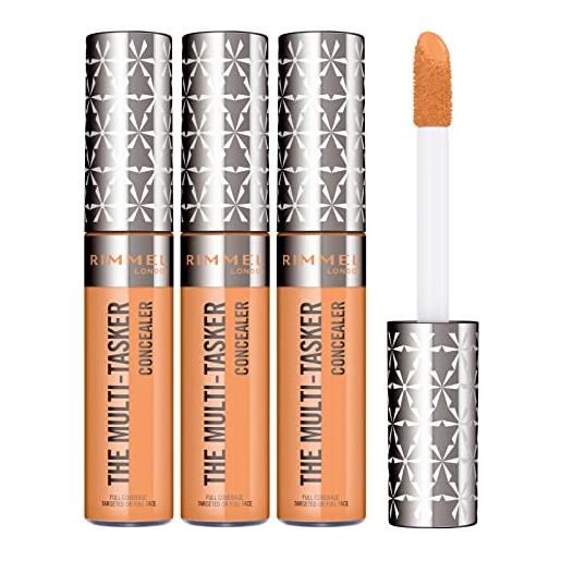 Rimmel London 3x Rimmel London the multi-tasker concealer correttore liquido 070 honey - 3 correttori