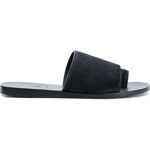 Ancient Greek Sandals sandali piatti 'ligia' - nero