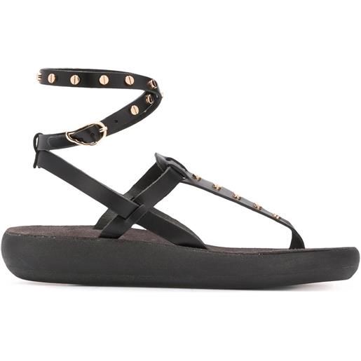 Ancient Greek Sandals sandali con borchie estianails - nero