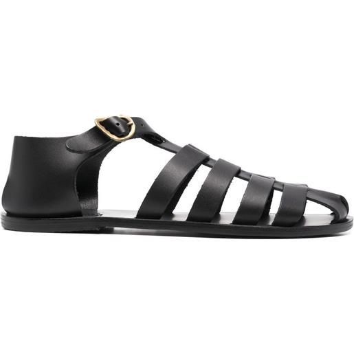 Ancient Greek Sandals sandali homer - nero