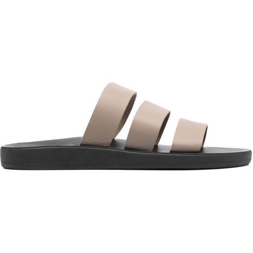 Ancient Greek Sandals sandali slides minas comfort - toni neutri