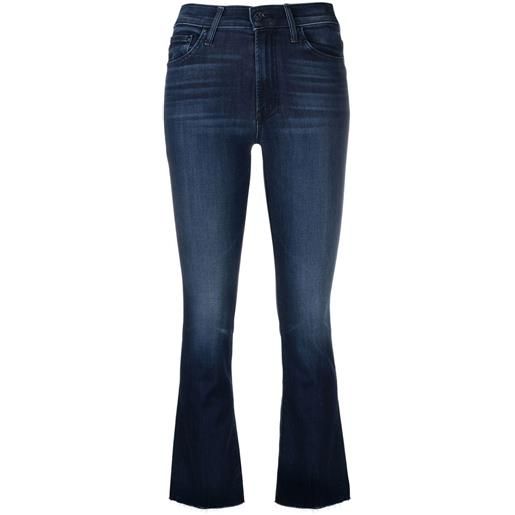 MOTHER jeans crop the insider - blu