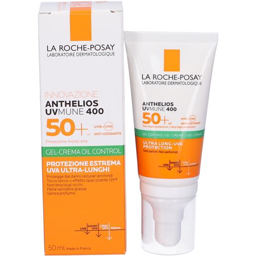 LA Roche-Posay la roche posay anthelios uvmune 400 gel-crema oil control spf50+ senza profumo 50 ml crema solare