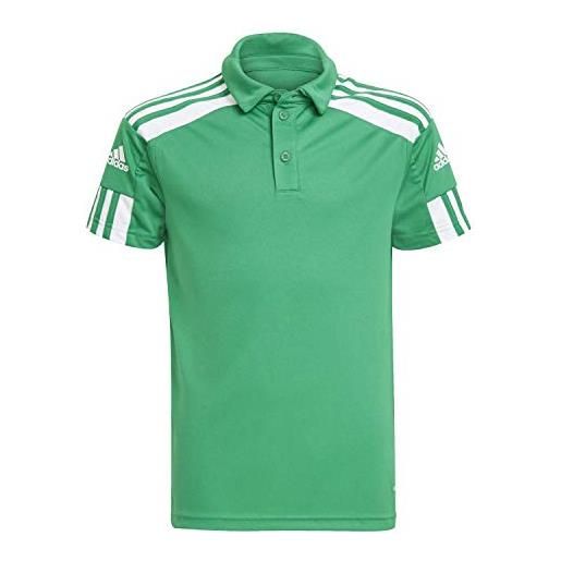 adidas unisex - bambini e ragazzi polo shirt (short sleeve) sq21 polo y, team green/white, gp6424, 176