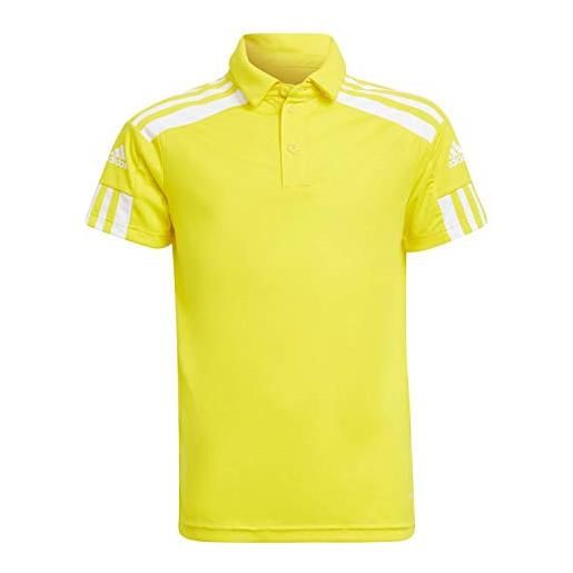 adidas unisex - bambini e ragazzi polo shirt (short sleeve) sq21 polo y, team yellow/white, gp6426, 176