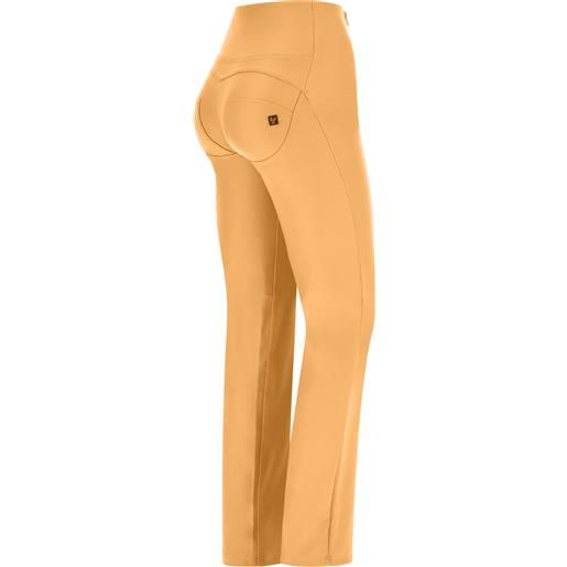 Freddy wr. Up® similpelle wide leg vita alta con doppia zip