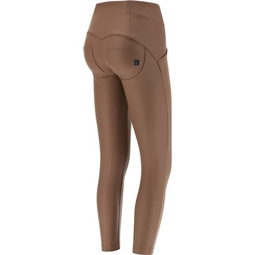 Freddy pantaloni push up wr. Up® similpelle vita alta con incrocio