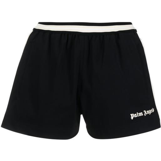 Palm Angels shorts con stampa - nero
