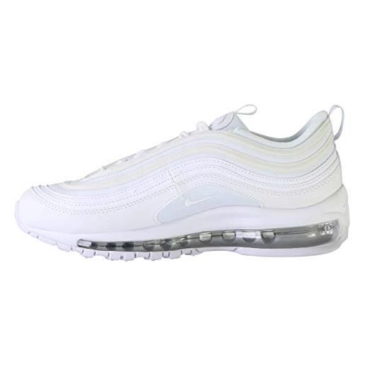Nike air max 97 (gs), scarpe da atletica leggera, bianco (white/white/metallic silver 000), 38 eu