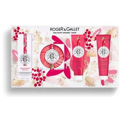 ROGER&GALLET (LAB. NATIVE IT.) r&g cofanetto regalo gingembre rouge set noel 2022