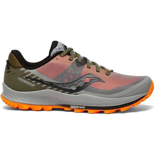 Saucony peregrine 11 trail running shoes grigio eu 40 1/2 uomo