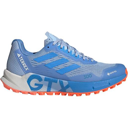 Adidas terrex agravic flow 2 goretex trail running shoes blu eu 37 1/3 donna