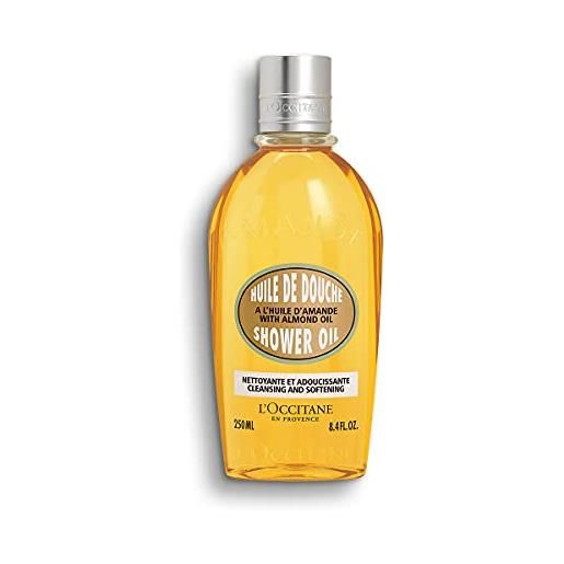 L'OCCITANE - olio doccia alle mandorle - doccia idratante -deterge delicatamente e nutre la pelle - pelle secca - 250ml
