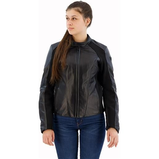 Revit maci leather jacket nero 34 donna