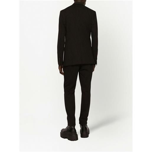 Dolce & Gabbana pantaloni sportivi con applicazione - nero