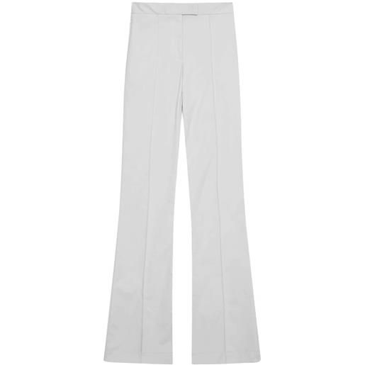Simkhai pantaloni con piega carmine - bianco