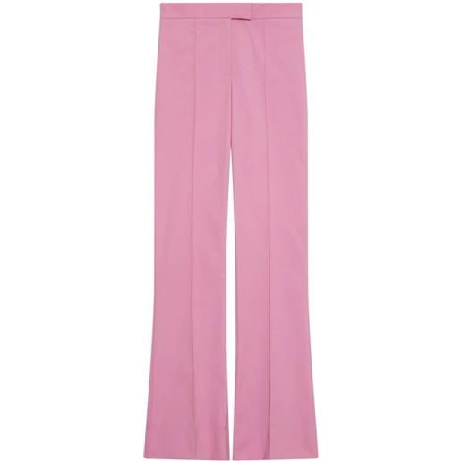 Simkhai pantaloni con piega carmine - rosa