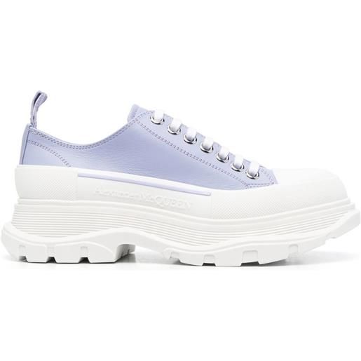 Alexander McQueen sneakers chunky tread slick - viola