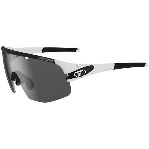 Tifosi sledge lite interchangeable sunglasses bianco smoke/cat3 + ac red/cat2 + clear/cat0
