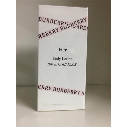 Burberry her body lotion 200ml
