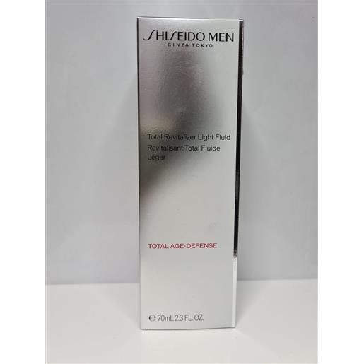 Shiseido men total revitalizer light fluid leger 70 ml
