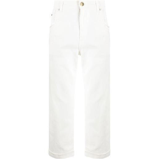 ETRO pantaloni con ricamo - bianco