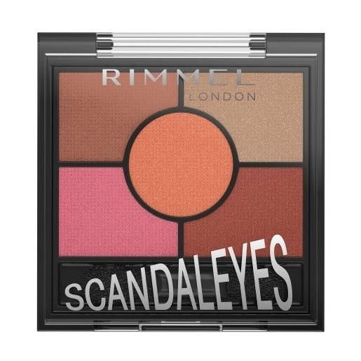 Rimmel london scandaleyes 5 pan palette eyeshadow - 004 burgundy