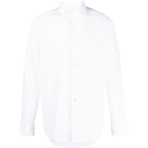 Fedeli camicia elasticizzata - bianco