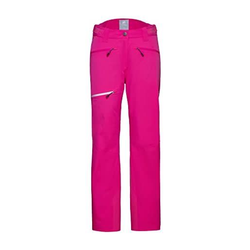 Mammut stoney hs-pantaloni termici da donna, trekking, rosa, 32