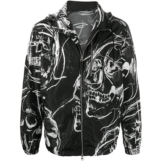 Alexander McQueen giacca con zip - nero