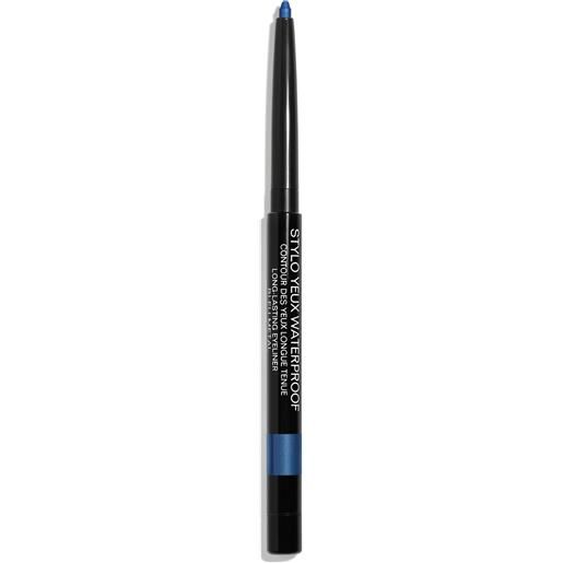 CHANEL stylo yeux waterproof 0.3g eyeliner, matita occhi 38 bleu métal