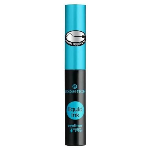 Essence liquid ink eyeliner waterproof eyeliner liquido 3 ml tonalità black