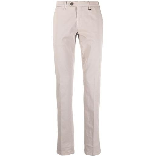 Canali chino con pieghe - grigio