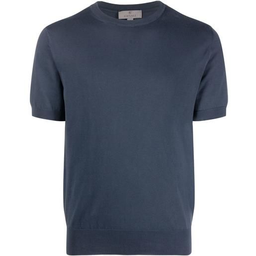 Canali t-shirt girocollo - blu