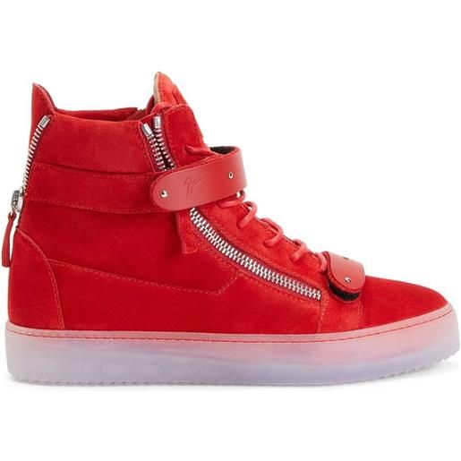 Giuseppe Zanotti sneakers alte coby - rosso