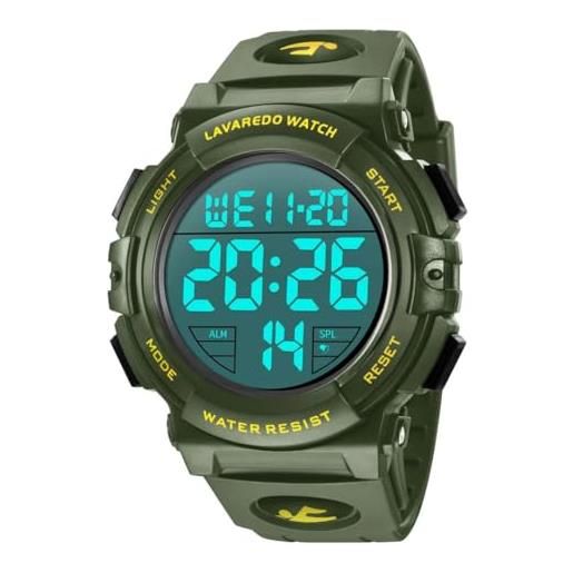 BEN NEVIS orologio digitale da uomo orologio sportivo militare 5atm impermeabile cronografo militare orologio da polso per uomo