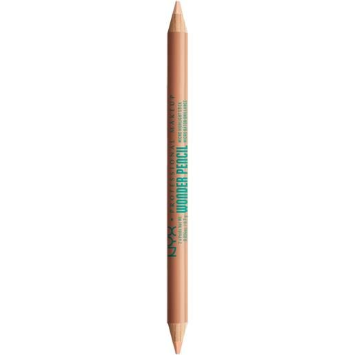 Nyx Professional MakeUp wonder pencil sublimatori e illuminanti 03 medium peach