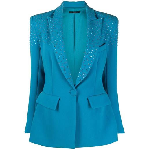Alex Perry blazer con decorazione addison - blu