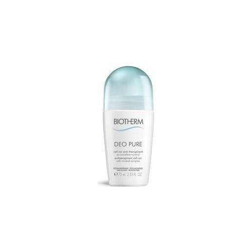 BIOTHERM deo pure - deodorante roll on 75 ml