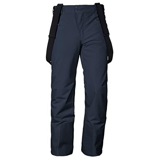 Schöffel maroispitze ski pants, pantaloni da sci da uomo, blazer blu marine, 52