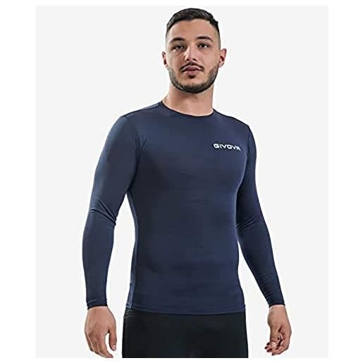 GIVOVA corpus 3 maglia intima elastica m/l blu tg. Xl