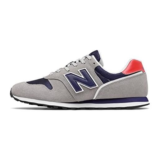 New Balance 373, scarpe da ginnastica uomo, grey navy, 37 eu